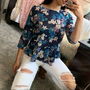 Floral blouse